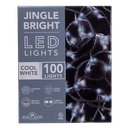 100L CW LED WH WIRE JINGL BRIT