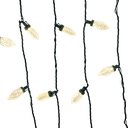 100L WW LED FACETED C9 STRING LITES