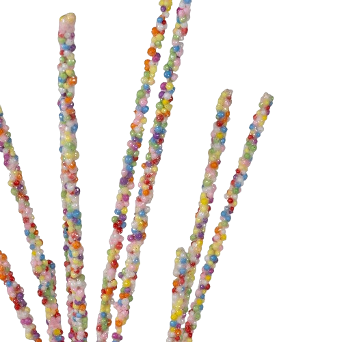 29" MULTICOLOR MINIATURE BEADS SPRAY