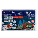 BATTERY OPERATED MUSICAL TRAIN WIHT TREE & SANTA TABLE PIECE
