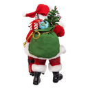 10.5 FABRICHE SANTA WITH RED LUGGAGE