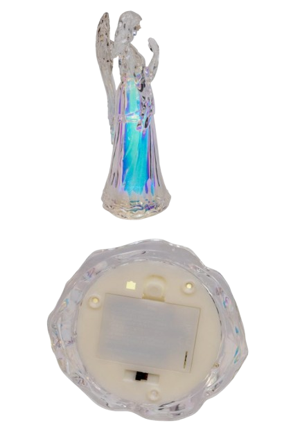 10.5" BATTERY OPERATED LIGHTED PRAYING ANGEL 