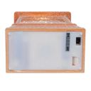8.37" BATTERY OPERATED USB LED LIGHTED GINGERBREAD & TREE SCENE WATER LANTERN 