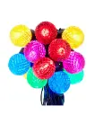 20/L MULTI COLOR G40 FACETED LED SET