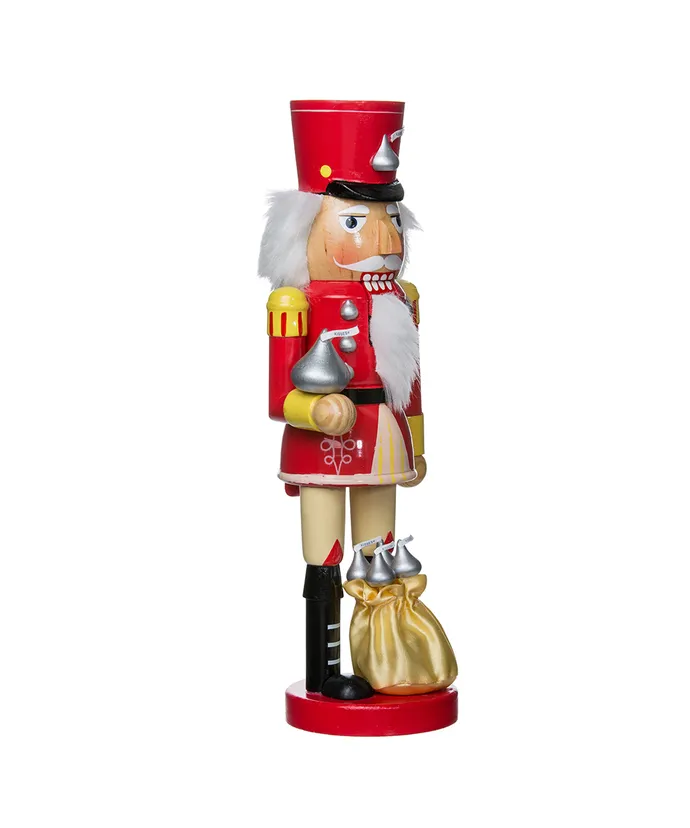 14´´HERSHEY KISSES SOLDIER NUTCRACKER