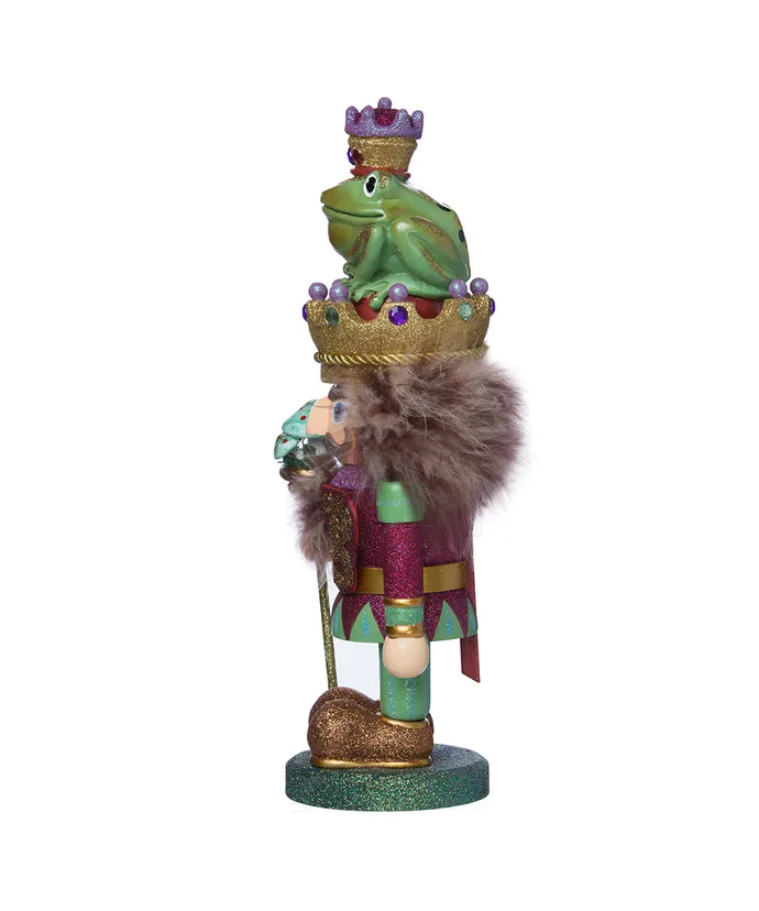15"HOLLYWOOD FROG PRINCE NUTCRACKER