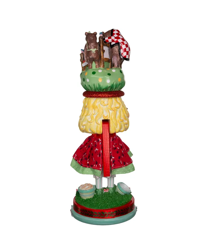 15.5"HOLLYWOOD GOLDILOCKS NUTCRACKER