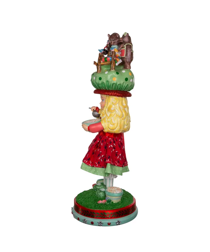 15.5"HOLLYWOOD GOLDILOCKS NUTCRACKER