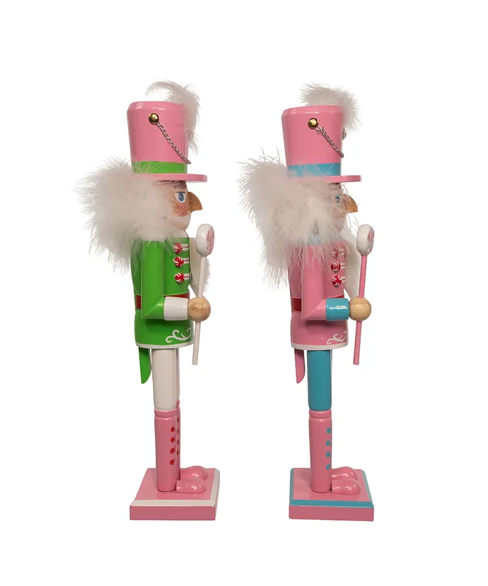 15´´PASTEL SOLDIER NUTCRACKER INDIVIDUAL INDIVIDUAL