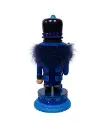 16" HOLLYWOOD NUTCRACKER BLUE GLITTER SOLDIER 