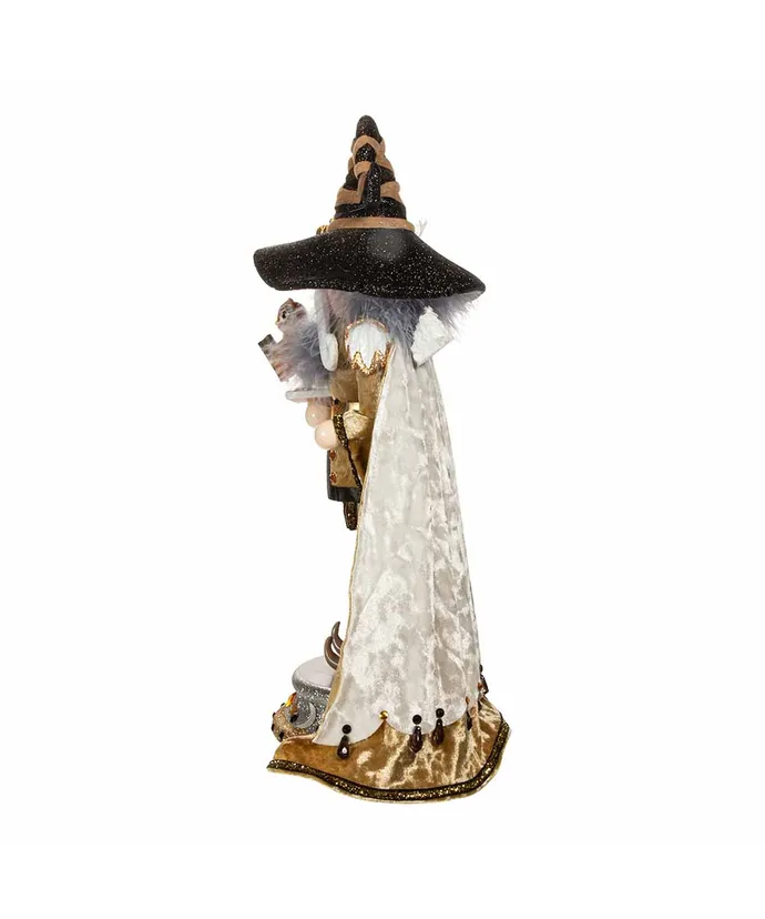17"HOLLYWOOD WIZARD NUTCRACKER.