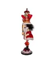 18"HOLLY WOOD KING OF HEARTS NUTCRACKER