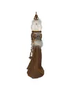 22" HOLLYWOOD NUTCRACKER MUSICAL  GOLD & SILVER NUTCRACKER WITH WATER GLOBE