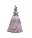 18"HOLLYWOOD WHITE FUR KING NUTCRACKER