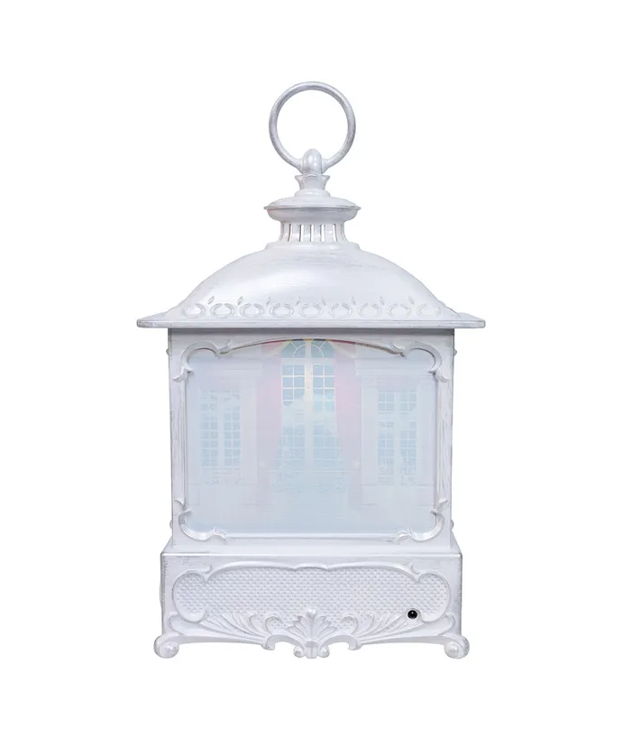 10.25" BATTERY OPERATED USB LED LIGHTED NUTCRACKER SUITE WATER LANTERN