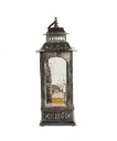 15" BATTERY OPERATED LED MUSICAL CHRISTMAS VILLAGE LANTERN 