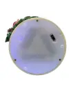 8.5" BATTERY OPERATED COLOR CHANGING LED LIGHTED CARDINAL CANDLE WATER