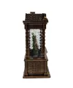 5.84´´BATTERY OPERATED LED SANTA FIREPLACE LANTERN WATER