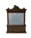 5.84´´BATTERY OPERATED LED SANTA FIREPLACE LANTERN WATER