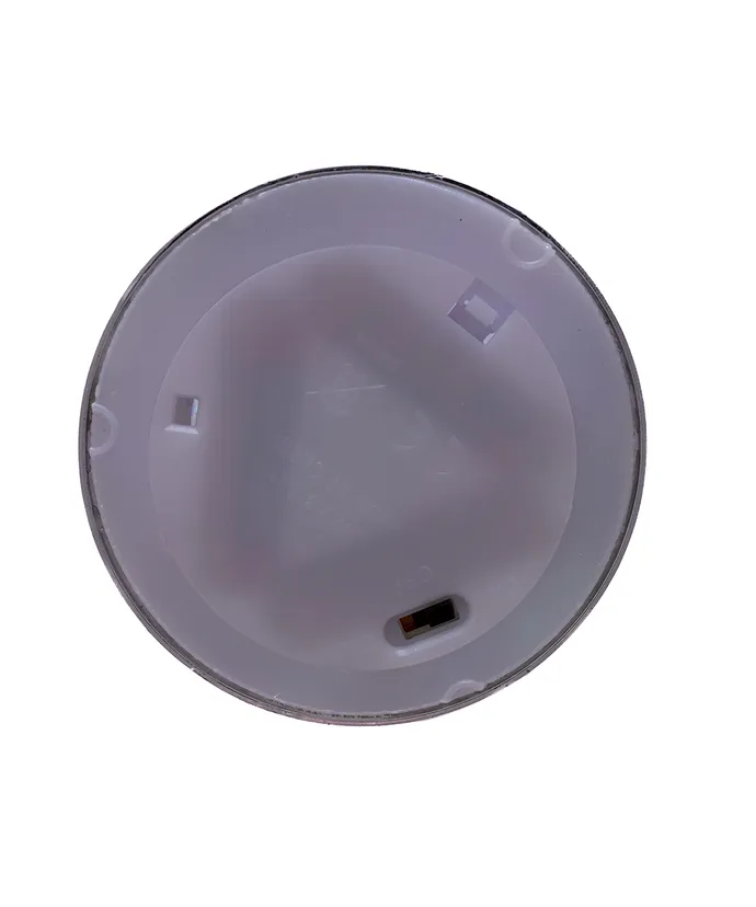 9.25" BATTERY OPERATED COLOR CHANGING LED SNOWING CANDLE WATER
