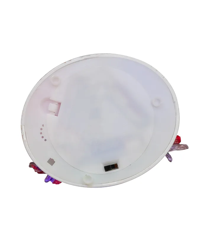 11.42" BATTERY OPERATED LED LIGHTED SNOWMAN  LANTERN 