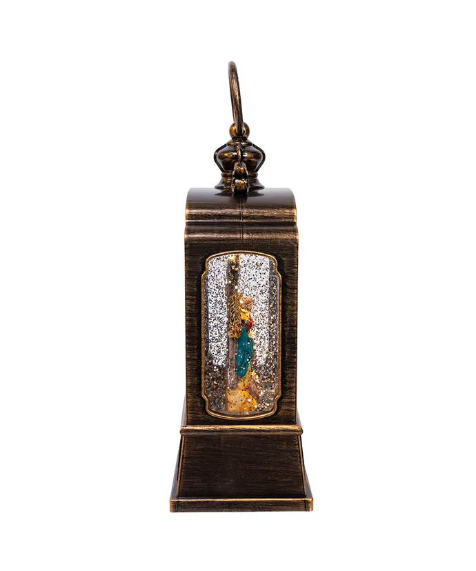 9.45 LED LIGHTED NATIVITY LANTERN 