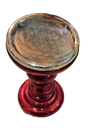 7" PILLAR/TAPER MERCURY CANDLE HOLDER