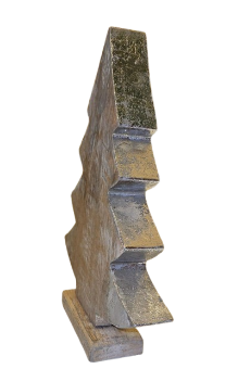 15.5" MDF WINTER CHALET TREE INDIVIDUAL