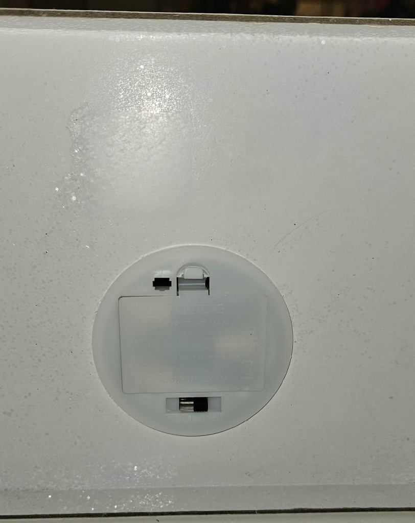 9" LED/BTY TMR CRDBRD SNOWY LANE HOUSE