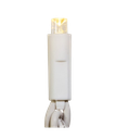 100L 5MM WW LED WHT WIRE LIGHT