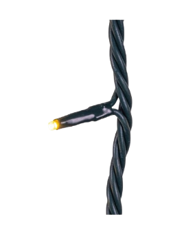 100L WARM WHITE TWINKLE LED GR WIRE JINGLE