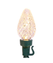 25L FACET C7 WARM WHITE LED GRN WIRE