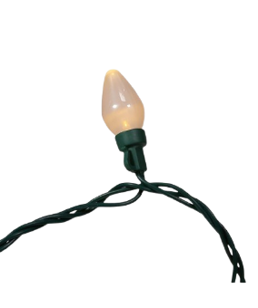 25L PEARL C7 WARM WHITE LED GRN WIRE