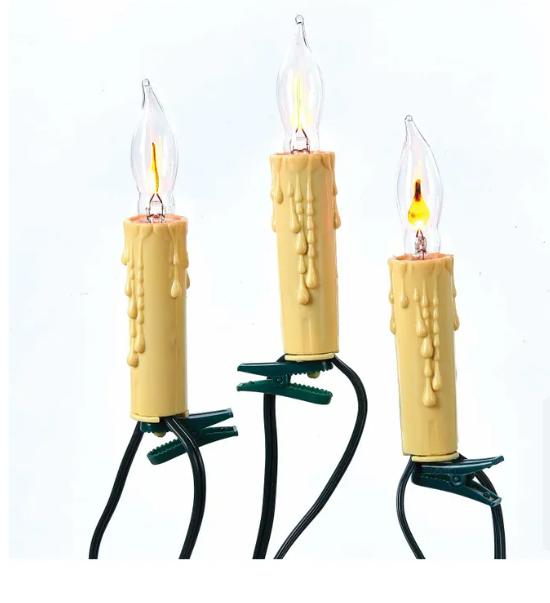 7 LIGHT FLICKER FLAME CANDLE SET