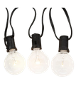 UL 10L G40 WW LED CLR GLS LIGHT SET