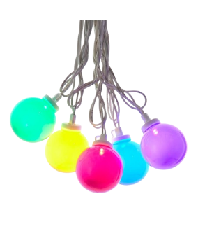 10L MULTICOLOR LED OPAQUE G50 WHITE WIRE