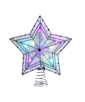 28.5 UL 10-LIGHT LED COLOR CHANGING STAR TREETOP