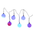 6/L 80MM LED GLASS BALL LIGHT COLOR-CHANGING