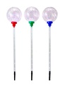 25X6"UL 135/L 3PC GLOBE YARD STAKE SET WMULTI 
