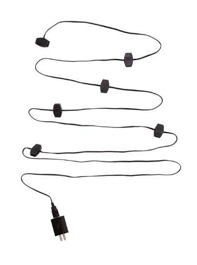 USB EXTENSION CORD W/40"LEAD WIRE, 15"SPACING, 10