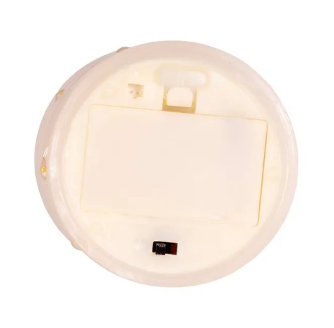 5"  BATTERY LED WHITE CANDLE  WITH FAIRY