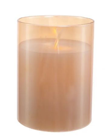 4´´B/O LED FLICKR FLAME CANDL IN JAR