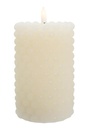 5"LED BUBBLE CANDLE W/FLICKER FLAME. USES 2 "AA" 