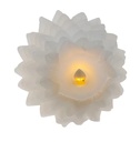 9´´BO LED FLCKR FLAME WHITE TREE CANDL