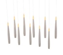 6" B/O FLOATING CANDL STRING ORN 10P