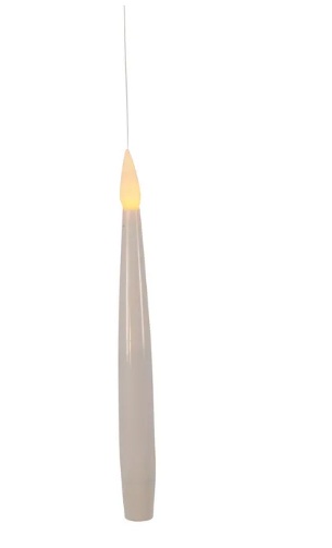 6" B/O FLOATING CANDL STRING ORN 10P
