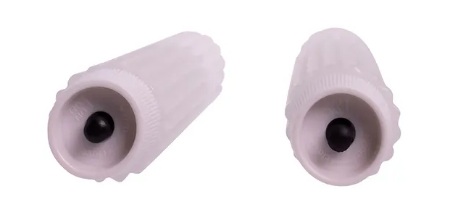 9.7" BATTERY OPERATED LED FLICKER FLAME RIDGED TAPER CANDLES 2-PIECE SET 