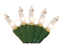 100 CLEAR INCANDESCENT MINI LIGHTS