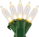 100 WARM WHITE MINI LED LIGHTS INDOOR/OUTDOOR