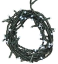 LUZ LINEAL BLANCA CABLE VERDE 100 FOCOS 